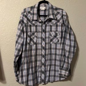 Wrangler wrancher western shirt Size 2X